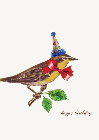 Happy Birthday Bird • 5x7 Greeting Card