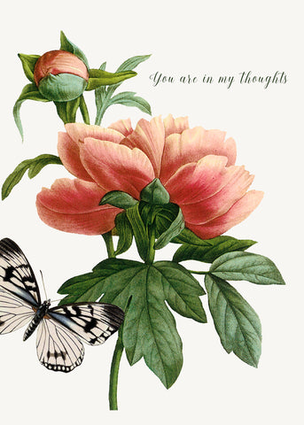 You are in my thoughts • 5x7 Greeting Card