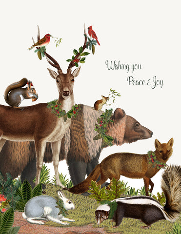 Wishing you Peace  A-2 Holiday Greeting Card