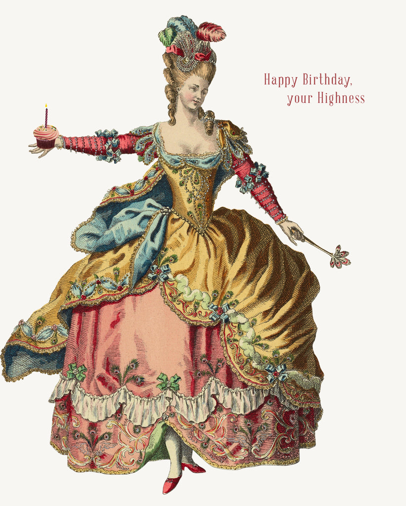 Happy Birthday Your Highness • 5x7 Greeting Card