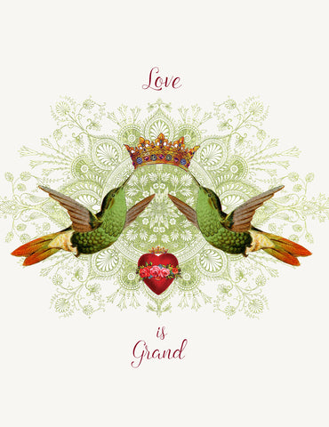 Love is Grand • A-2 Greeting Card