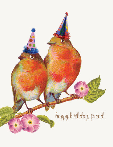 Happy Birthday Friend • A-2 Greeting Card
