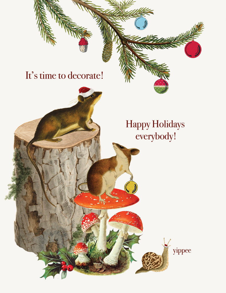 It's time to decorate!   HB-ITT• Holiday Boxed Greeting Cards