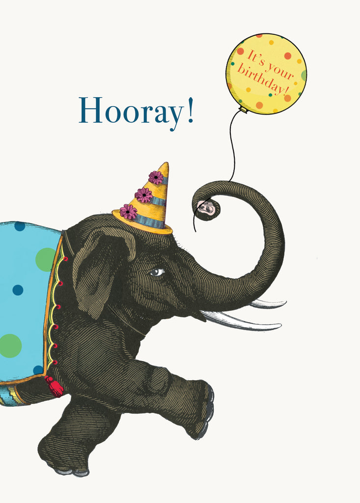 Hooray! It's your Birthday!• 5x7 Greeting Card