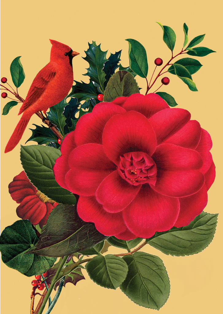 Red Cardinal• Holiday Mini Enclosure Card