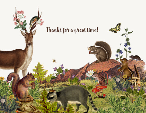 Thanks For A Great Time • A-2 Greeting Card