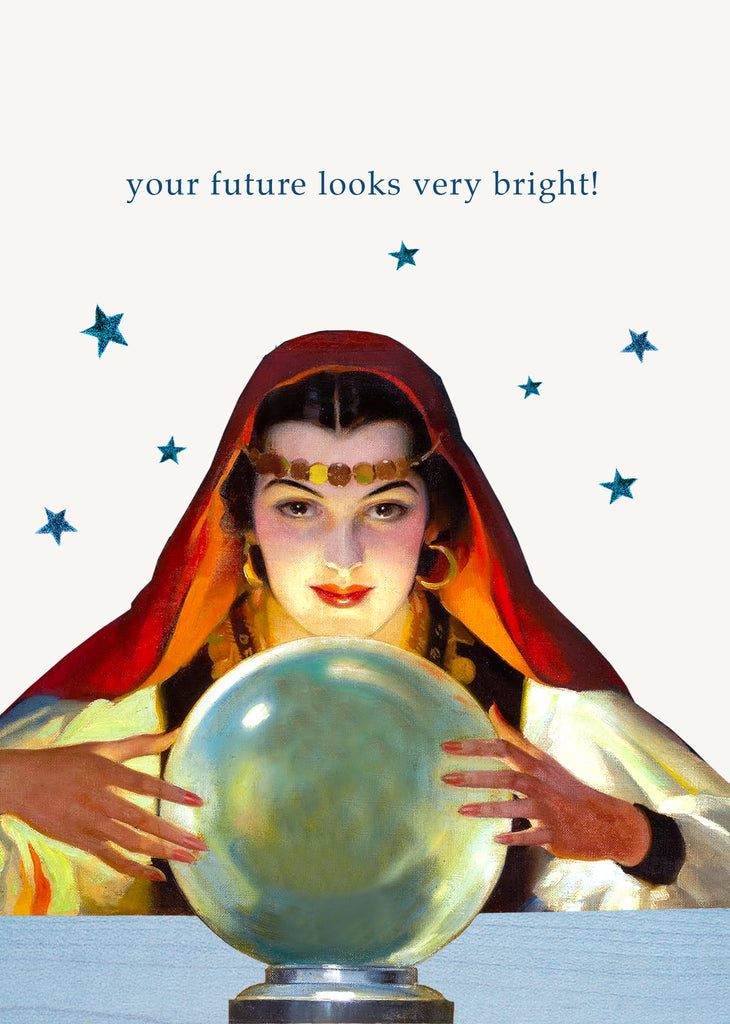 Your Future Looks Very Bright • 5x7 Greeting Card